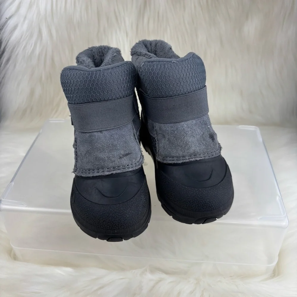 The North Face Kids Faux Fur Lined Boots - Gray Size 8 Toddler
